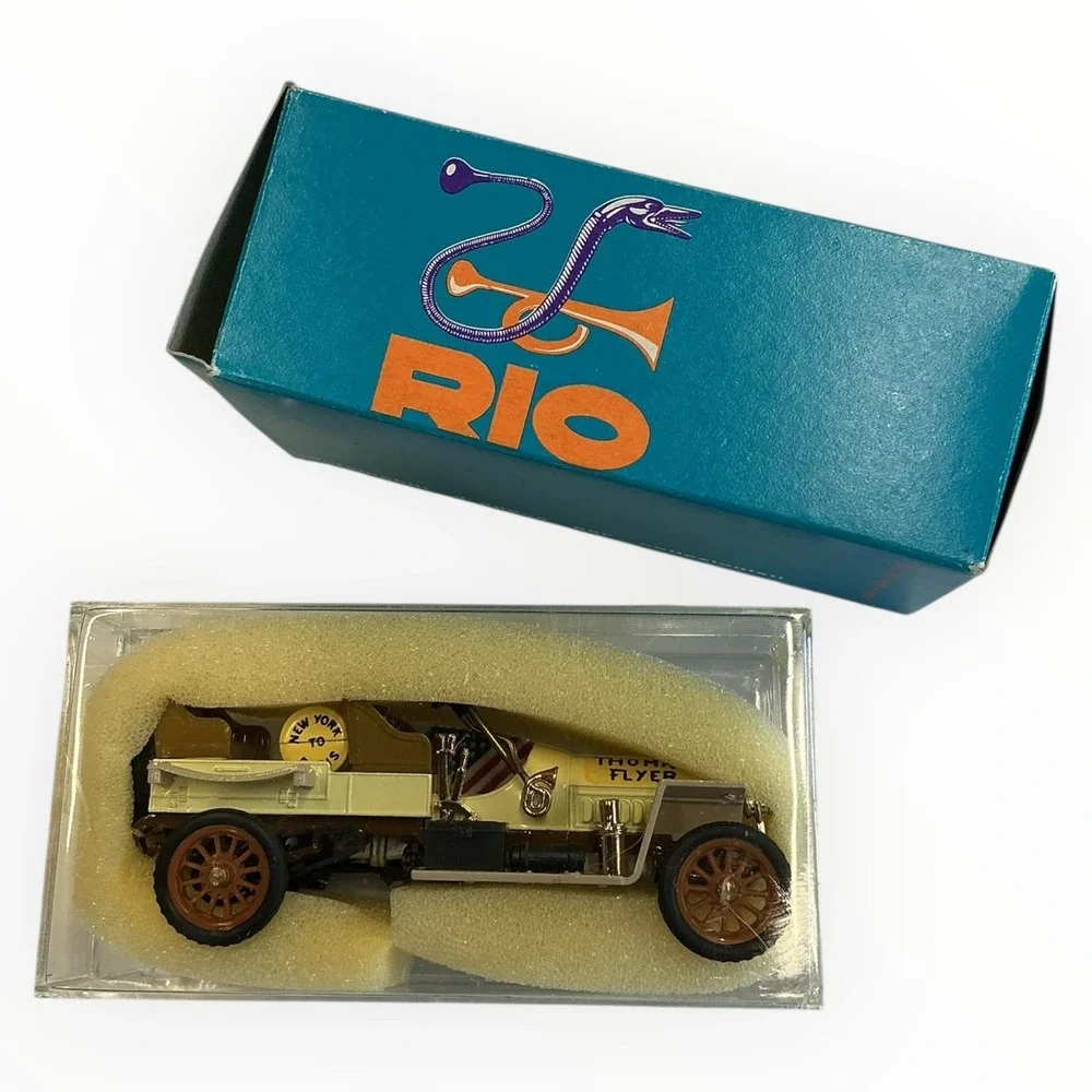 RIO Thomas‎ Flyer 1908 New York to Paris Rallye Diecast Car Model 47 Italy 1:43